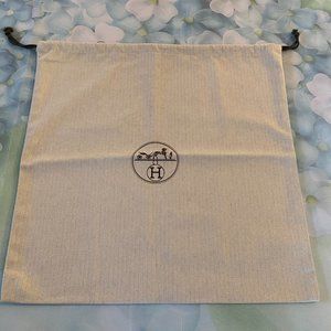 Hermes dust Bag 16"* 16"